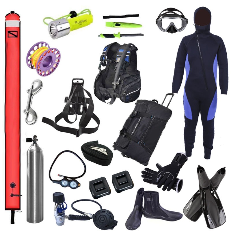 自攜式潛水裝備、水面供氣式潛水裝具