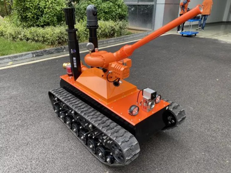 【新品發(fā)布】有了干粉滅火機(jī)器人，滅了它:電力管廊火災(zāi)