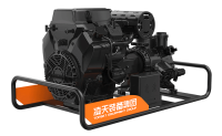 森林消防泵 （隔膜泵+四缸+28HP+雙缸四沖程風冷汽油發動機+5.0MPa+120L/Min)