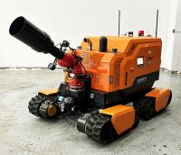 全地形消防滅火機(jī)器人 （第1代，四履帶，油動(dòng)液壓）