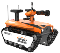 防爆消防滅火偵察機器人（D6中型，全功能款，雙向語音對講+語音控制+漏電探測+火焰識別+自主跟隨+半自住行走）